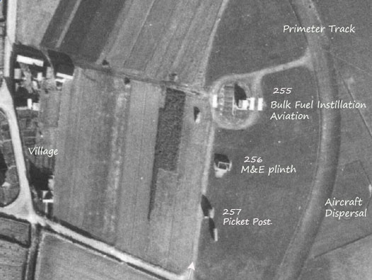 RAF Weston Zoyland, Somerset  Aviation Petrol Installation.