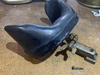 German military 10x80 binoculars pad to rest your forehead on when viewing.
