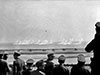 Rommel watching a fire power demonstration from the guns of the  I./Artillery Regiment 1716.