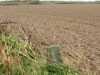 French military boundary stone.