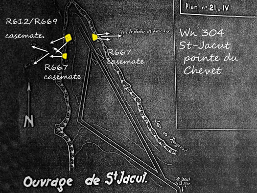 La304 St-Jacut pointe du Chevet, K.V.U.Gruppe Matignon, K.V.Gruppe Lamballe