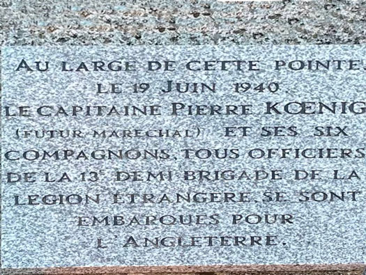 La304 St-Jacut pointe du Chevet, K.V.U.Gruppe Matignon, K.V.Gruppe Lamballe