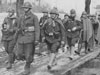 Not the men on the memorial, but French soldiers retreating after Dunkirk. 