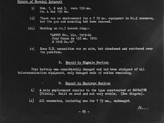Gi09 Bon Anse 'Cosel' , M.K.B.Coubre-Ost, Batterie (South site).