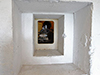 Close combat defence embrasure that was in the window above.