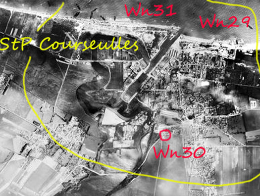 wn30 Courseulles-sur-Mer (Sud), K.V.U.Gruppe Courseulles