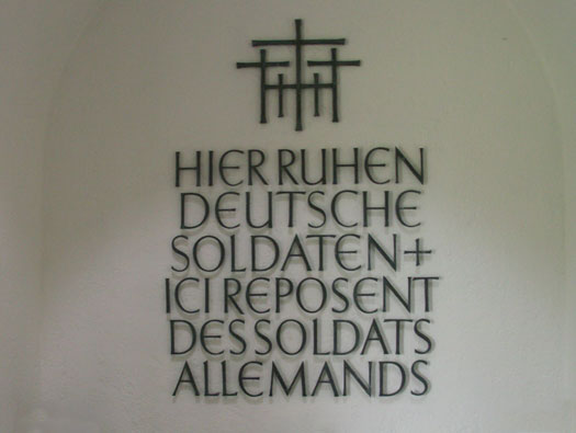 Deutscher Soldatenfriedhof 1939 - 1945 Orglandes