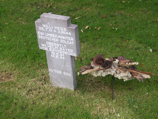 Deutscher Soldatenfriedhof 1939 - 1945 Orglandes