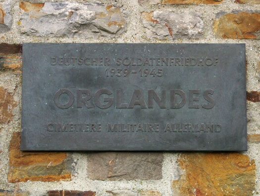 Deutscher Soldatenfriedhof 1939 - 1945 Orglandes
