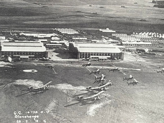 Shuttleworth and it's Stonehenge HP O/400 shed.
