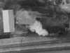 Steam from the railway engine. It is said that it was steaming up on D-Day morning.
