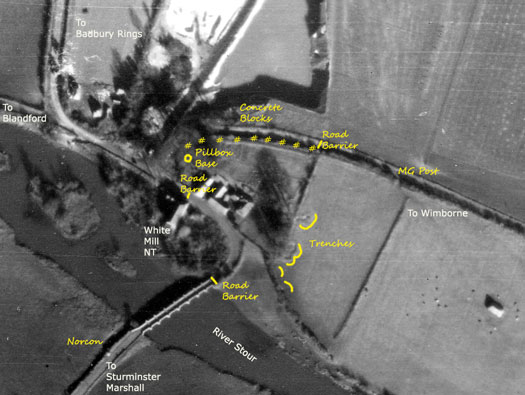 The Defence of White Mill Bridge Sturminster Marshall