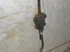 An electrical mains inlet cable.
