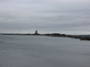 The causeway out to La Houge fort.