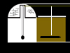 A plan of how I see the inner entrance. The brown sliding door and the arch is filled in with brickwork, (there are signs of where brickwork went around the arch) and there would have had to have been a slot to allow the aerial runway to be used and then there would been been two smaller shutters to close off the slot at the top. All this    has now gone