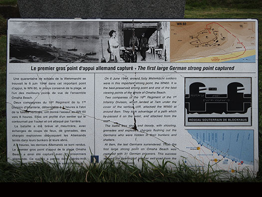 Wn60 Colleville-sur-Mer, (Omaha Beach)