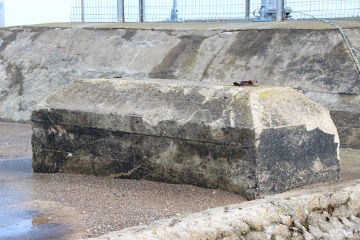 Wn Tre04, Le Tréport falaise aval.