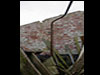 Water pipe and roof falling in.