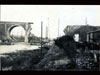 The blown railway viaduct.
