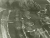 Oil storage fires from Luftwaffe bombing.