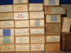 Boxes of small arms ammunition.