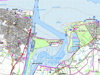 Map today of the canal and river.