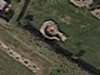 5cm KwK gun position inside somebodies garden.