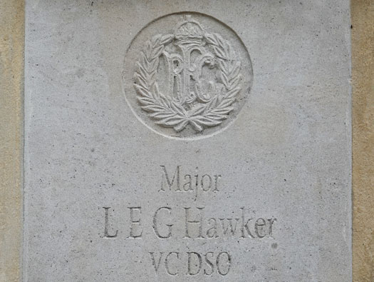 RFC/RAF WW1
  
  Lanoe George Hawker, VC, DSO.