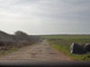 The road onto the airfield.