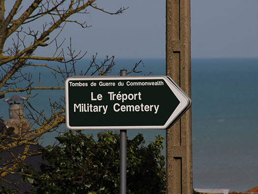 Le Treport Military Cemetery..