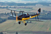 Tiger Moth completely fabric covered..