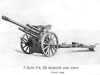 7.5cm F.K.38 field Kannon.