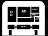 Plan M159 dressing station.
OR - operating theatre.
AD - admissions.
Vent - ventilation.
Gas - gas lock.