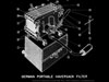 Portable hand/electric filter and pump