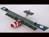 Felixstowe F.2. The dazzle feature on this plane was only used on planes at Felixstowe and Great Yarmouth, to frighten the life out of the enemy and also to distinguish between friend and foe.