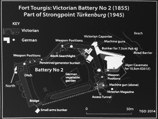 Alderney, W 1  StP Türkenburg 'Cambridge Battery'
