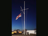 Flag staff.