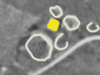 Bomb craters around the second Vf Generator.