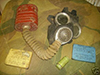 Gas mask..