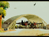 Blister hangar.