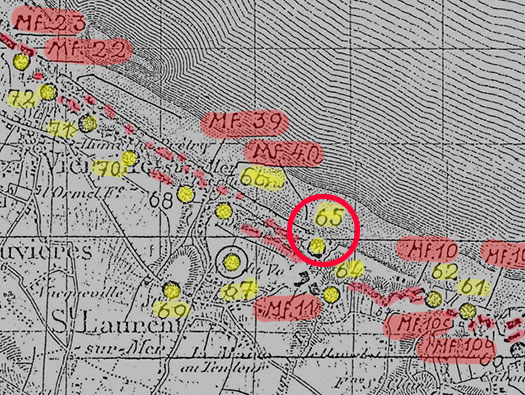 Wn65 St-Laurent-sur-Mer le Ruquet ouest