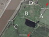 C, B & D on the canal. 
    A HQ area.