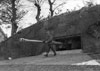 How the embrasure looked on the H677 casemate.