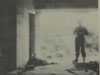 One of the officers filling in his report of German Coastal Defences, October 1945
