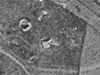 Post war air-photo. A second gun position to the left.