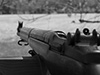 Lea Enfield rifle.