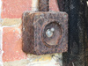 Light switch still in place.