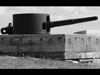 10.5cm K331(f) gun in an open emplacement.