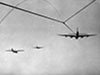 Glider towing Stirling.