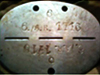 Belt buckle from a soldier of the regiment. From Fronta.cz.
